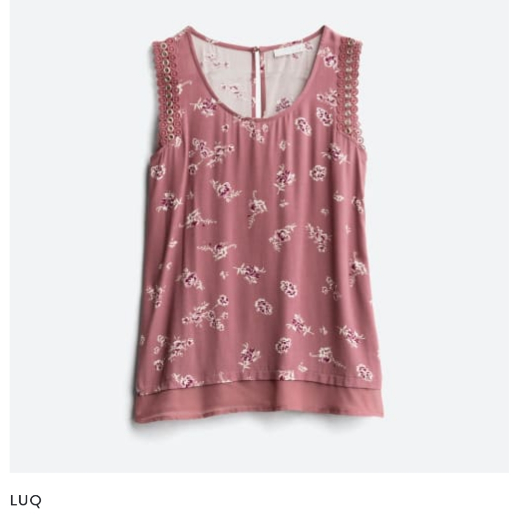 Luq Split Back Tank